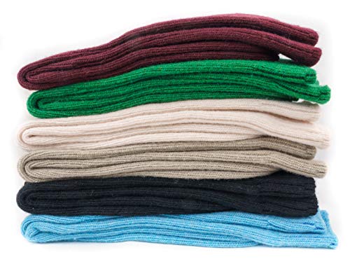 Image of Womens Fine Cashmere and Merino Wool Super Soft Socks