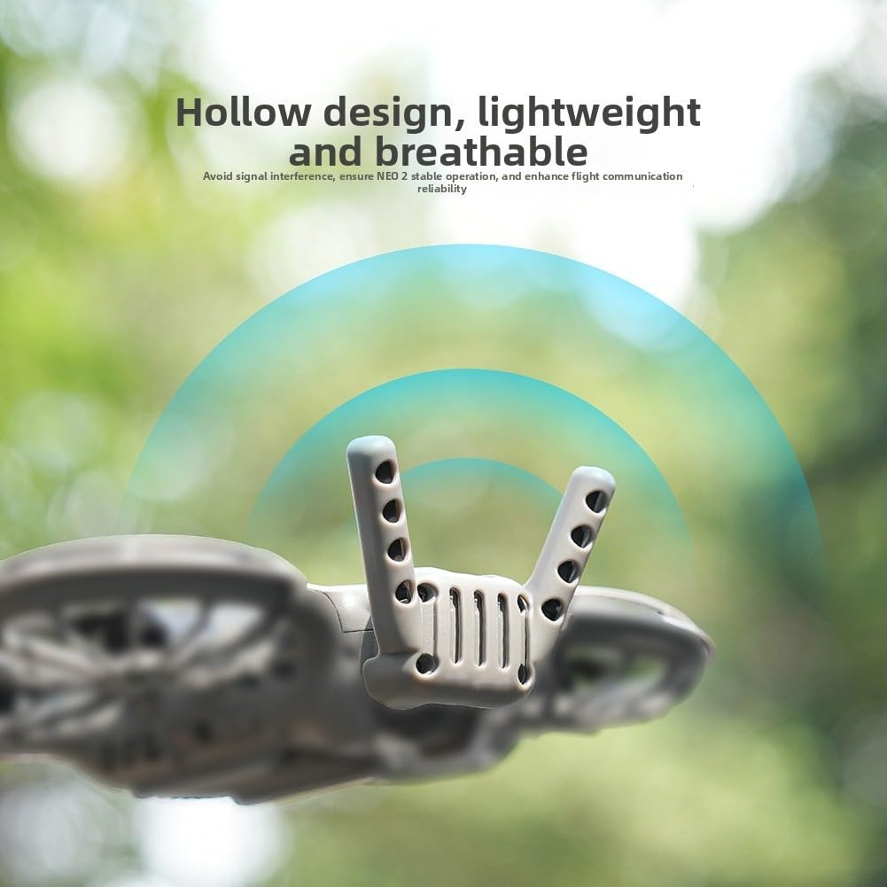 DJI NEO 2 Copertura Protettiva Antiurto PC Tail Antenna Shield Resistente alle Cadute Protezione Modulo Trasmissione Immagini Accessorio Compatto Grigio
