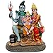 India God Shiva Family Statue - 6.1â€H Hindu Idols Shiva Family Sculpture Shiva Ganesh Shiva Parvati Lingam Murti Moorti Pooja Idol Diwali Gifts Puja Gifts Home Office Temple Mandir Altar Decor