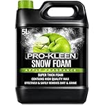 5L of Pro-Kleen Apple Snow Foam with Wax – Super Thick, pH Neutral & Non-Caustic Foam – Extremely Powerful & Easy To Use