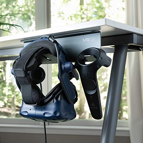 Vrge VRGMTG006 Vr Stand Under Desk Storage Display Hook Organizer - Premium Metal - For Meta Oculus Quest 3/2, Sony Playstation Ps5 Vr2, Valve Index And Mixed Reality Headsets thumb #7