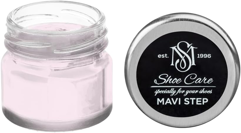 Universal Leather Dye - NCS S 0510-R30B Pastel Lilac - High Coverage Leather Paint for Shoes, Bags, Canvas & Sneakers by MAVI STEP - 1.70 fl oz / 50 ml