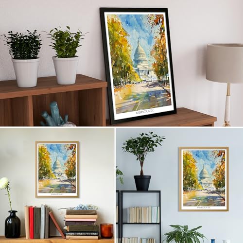 Affiche Washington Dc Capitole decoration murale salon 50x70cm - 5