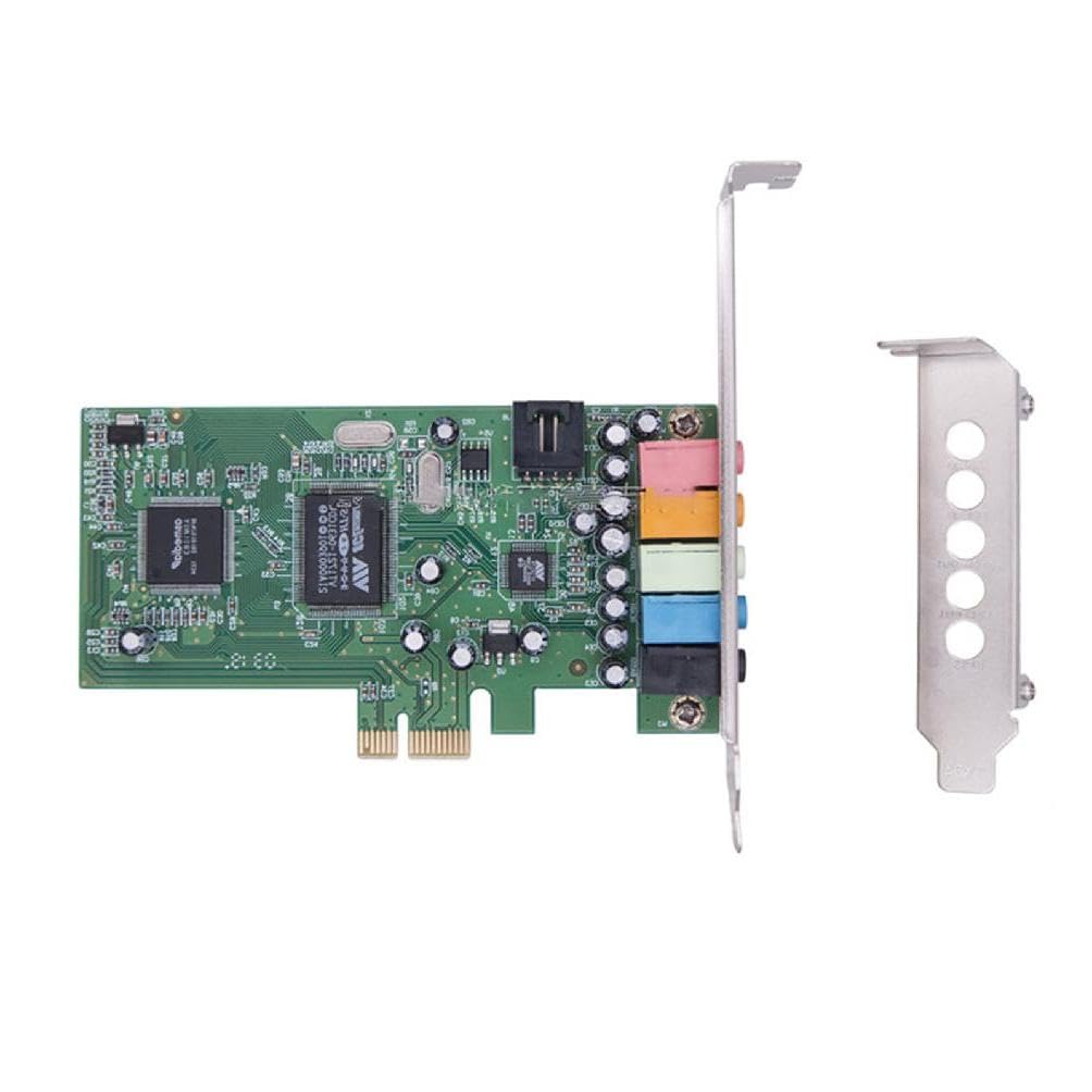 Carte Son PCIE Morain CMI8738 pour Sortie Audio Surround de Home Cinéma sur PC Windows