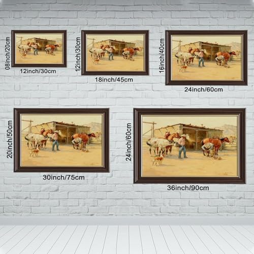 Shoeing The String impression sur toile Charlie Dye une œuvre nostalgique pour s'évader - 2