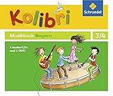  Kolibri / Kolibri: Das Musikbuch für Grundschulen Bayern - Ausgabe 2014: Das Musikbuch für Grundschulen Bayern - Ausgabe 2014 / Hörbeispiele und Tanz-DVD 3 / 4