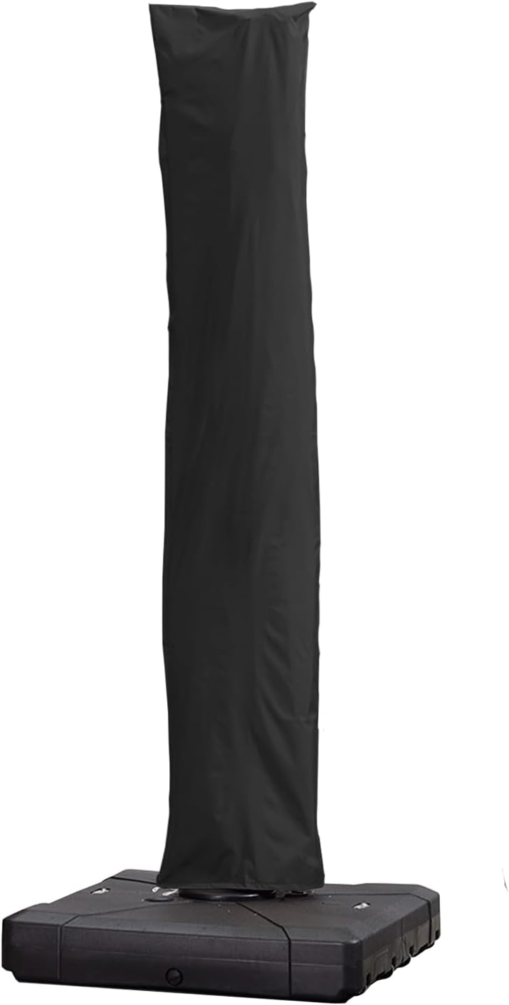 PURPLE LEAF Cantilever Umbrella Cover Outdoor Umbrella Patio Umbrella Cover, l Size Black