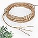 Tenn Well Jute Garden Twine, 328 Feet 3mm Heavy Duty Jute Twine String for Plants, Gardening, Crafting, Gift Wrapping, Bundling, Holiday Decorations