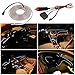 Produktbild 2x3m EL Wire Leuchtschnur Kabel Auto Kein LED EL Wire Ambientebeleuchtung Lichtleiste Streifen für Auto Ambientebeleuchtung 3M weiß Lampe