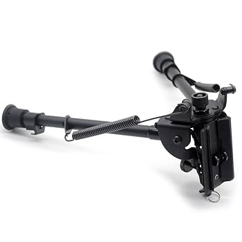 (未使用･未開封品)　Trirock バイポッド13-21インチ スイベルピボット スイングタイプ 折りたたみ&amp;伸縮式 ハンティングライフル用 20mmレールに対応 スリングアタッ 6k88evb Trirock バイポッド13-21インチ スイベルピボット スイング