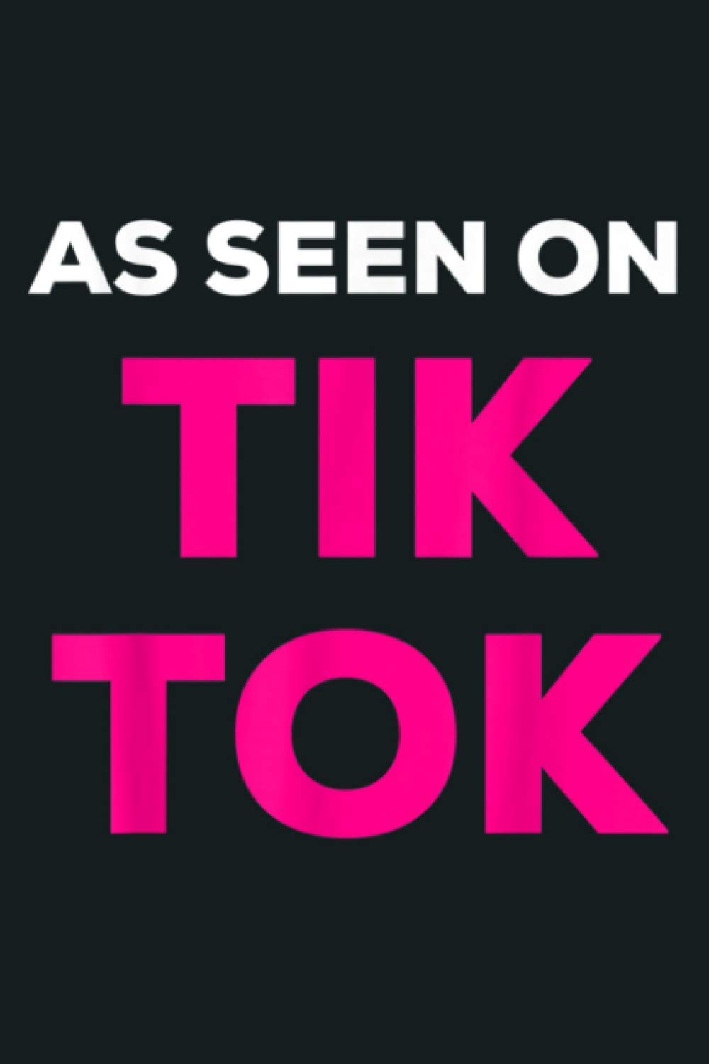 Funny As Seen On Social Media Video Viral Meme Tik Pink: Notebook Planner -6x9 inch Daily Planner Journal, To Do List Notebook, Daily Organizer, 114 Pages