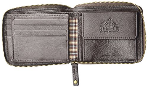 Dopp Men's Soho Rfid Blocking Leather Zip-around Wallet4