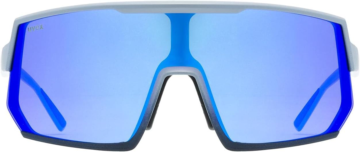 uvex sportstyle 235 - Sports Glasses for Men and Women - 100% UVA, B, C Protection - Pressure-free Fit & Perfect Hold - Rhino Deep Space Matt/Blue - One Size