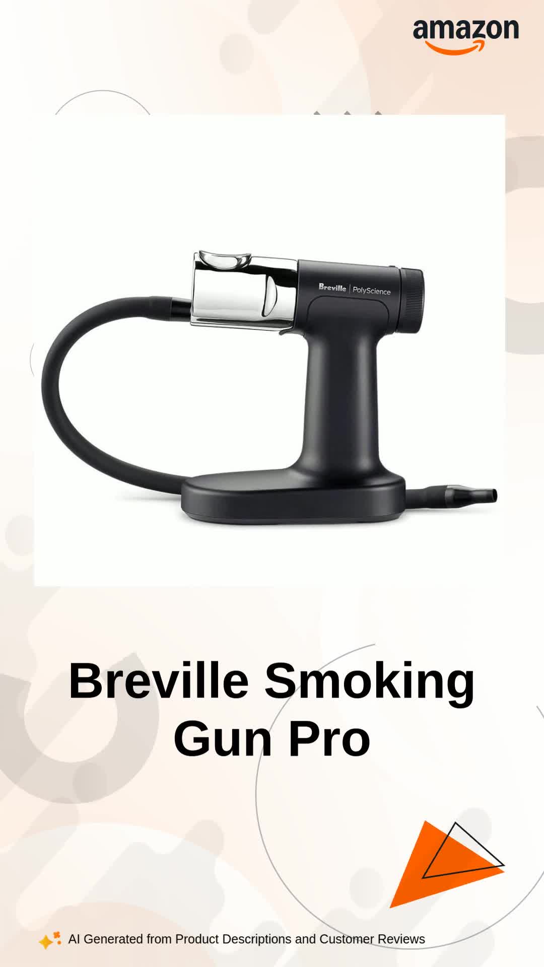 Breville The Smoking Gun Pro Hand - Held Smoke Infuser (Black