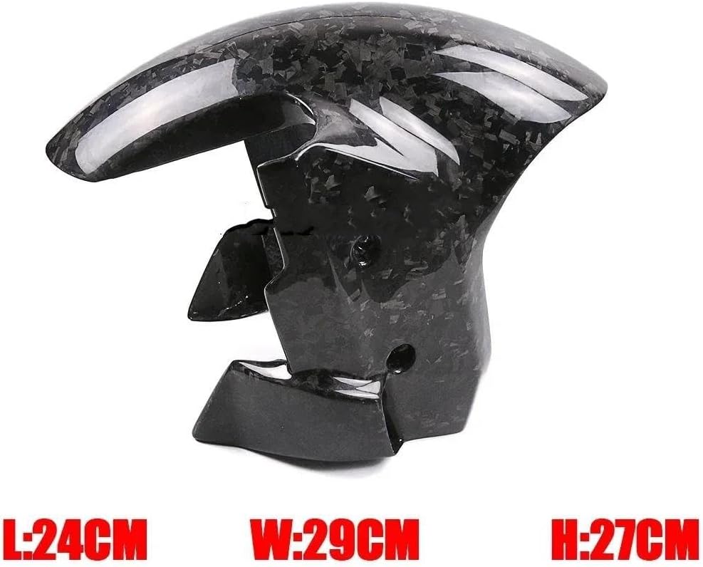 Wheel Fender Splash Guard for S1000RR for M1000RR for S1000R for M1000R for S1000XR 2024 2023 Motorcycle Front Hugger Mudguard Fender Splash Extender(Diamond Weave Glossy)