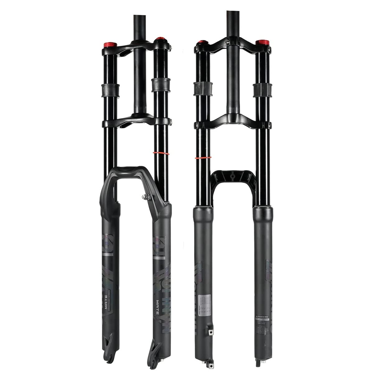 FKXSXAZ Bike Front Fork 27.5 29 Inch Air DH Downhill Suspension Forks Straight Tube Ultralight Shock Absorber Double Shoulder(29")