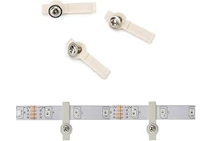 Heavy-Duty LED Strip Holder Clips for Effortless Illumination