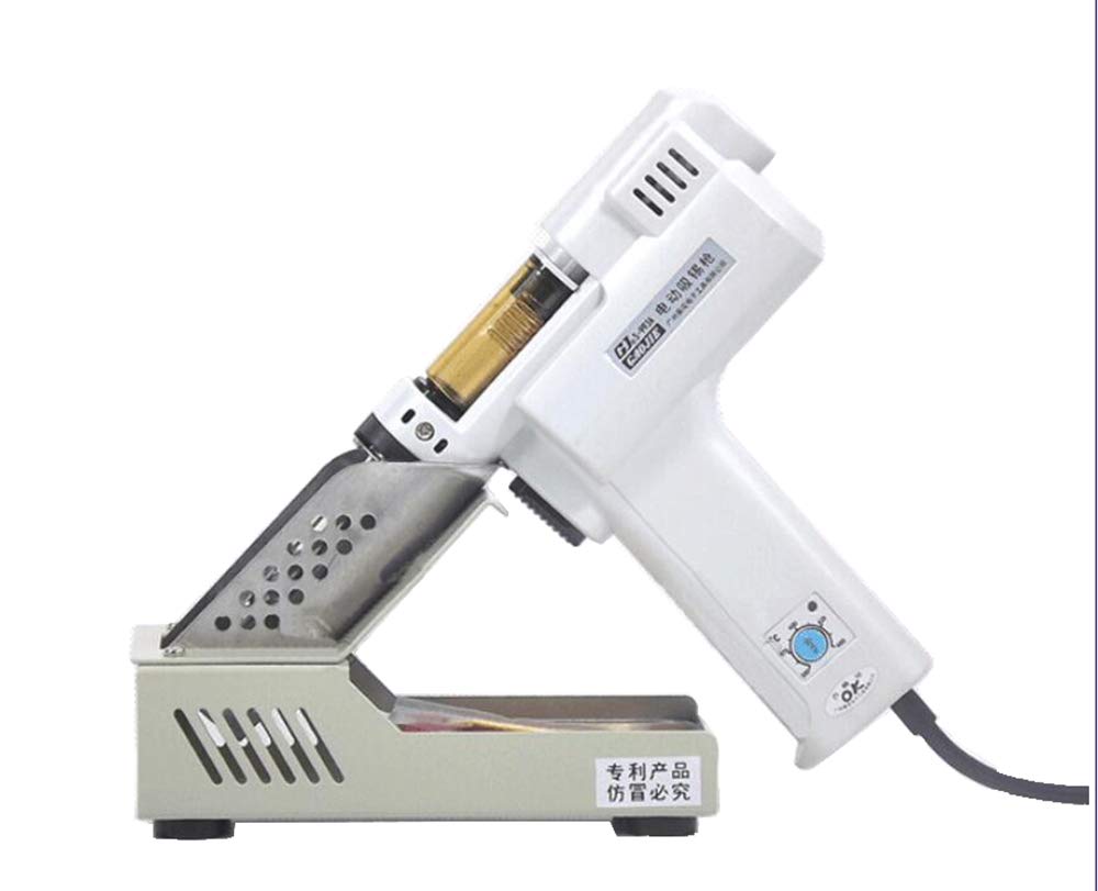 Huanyu Pistola desoldadora eléctrica S-993A, 100 W, bomba de soldadura al vacío, herramienta de soldadura de interferencia cero