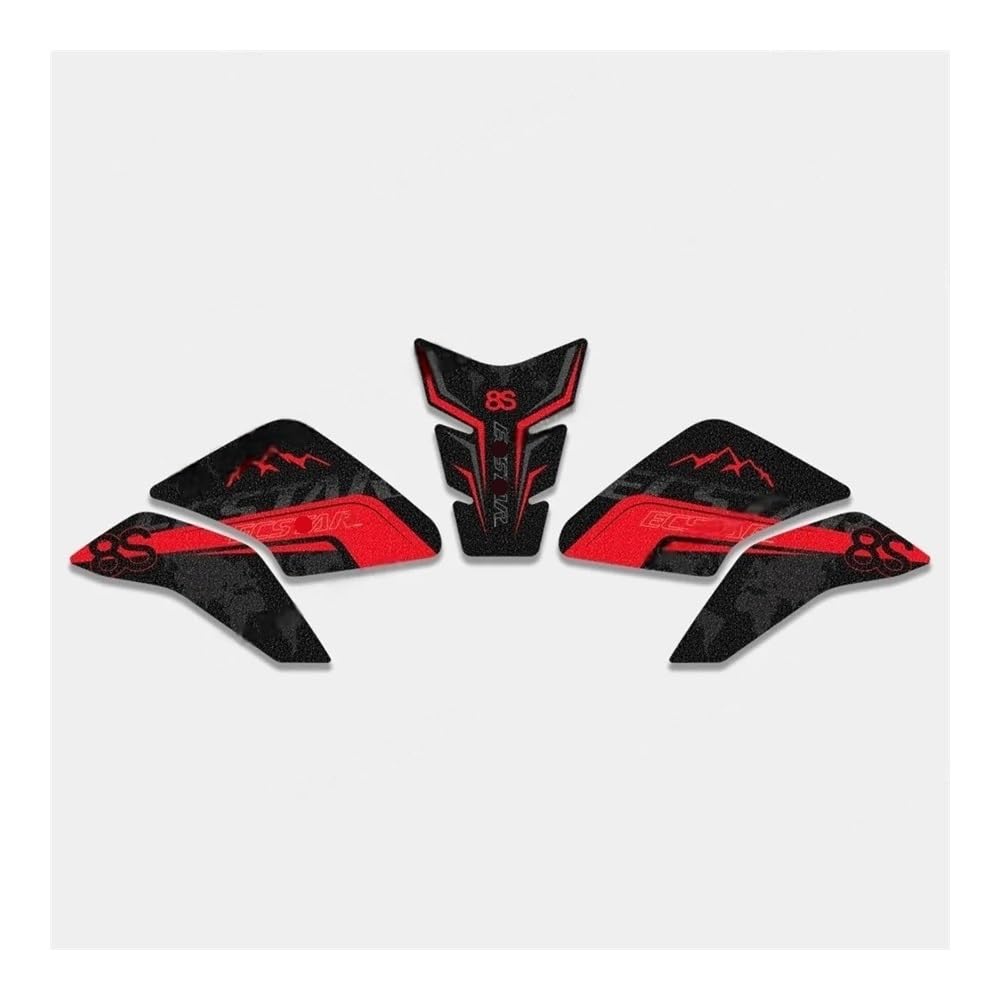 Motorcycle Fuel Tank Cap Sticker Motorcycle Frosted Side Fuel Tank Pad Sticker Protection Decals for GSX-8S GSX8S GSX 8S Gsx8s Gsx-8s 2023 2024
