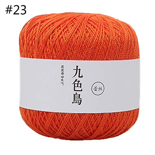 50g Silk Cotton Milk Crochet Yarn Baby Hand-Knitted Warm Soft Knitting Thread for Hand Knitting Supplies