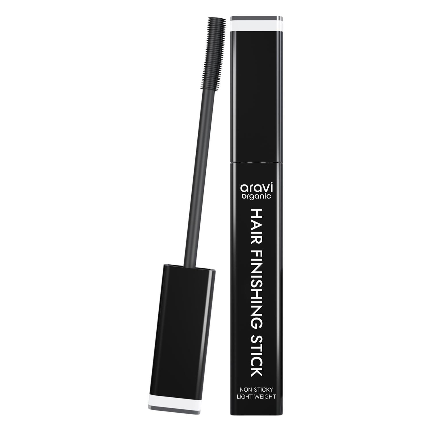 Aravi OrganicHair Finishing Stick For Women & Men | Flyaway Baby Hair Fixer with Non-Greasy & Non-Sticky Neat & Clean Hairstyle Look For All Hair Types -15 Ml