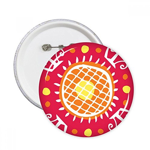 Pins tournesol Mexique totems dessin pour personnaliser un sac à dos d'étudiant