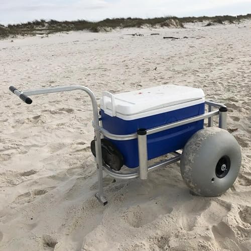 Roues de chariot de plage gonflables Baoblaze pneu basse pression