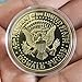 5 Pcs 2020 Donald Trump Commemorative Coin, Gold Plated President Eagle Seal Collection, Patriot Gift