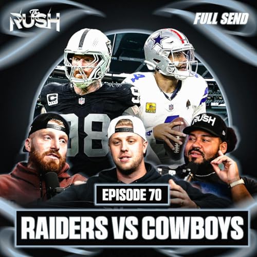 Maxx Crosby on Dallas Cowboys, Spit Gate Controversy & Lane Kiffins Next Move! Podcast Por  arte de portada