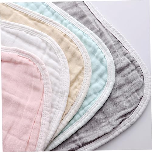 5Pcs Burp Cloths Soft Cotton Saliva Towels for Boy Girl Multi Practical and Absorbent Accessories for Newborns3