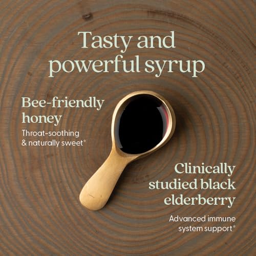 New Chapter 64x Concentrated Elderberry Kids Syrup, 4 fl oz - image 4