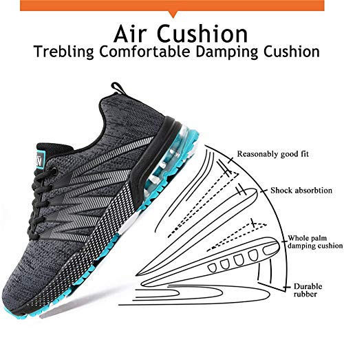 Herren Damen Sportschuhe Laufschuhe Turnschuhe Sneakers Leichte Fitness Mesh Air Sneaker Straßenlaufschuhe Outdoor 36-47 – Bild 5