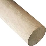 Large 3' Diameter Dowel Rods - Oak