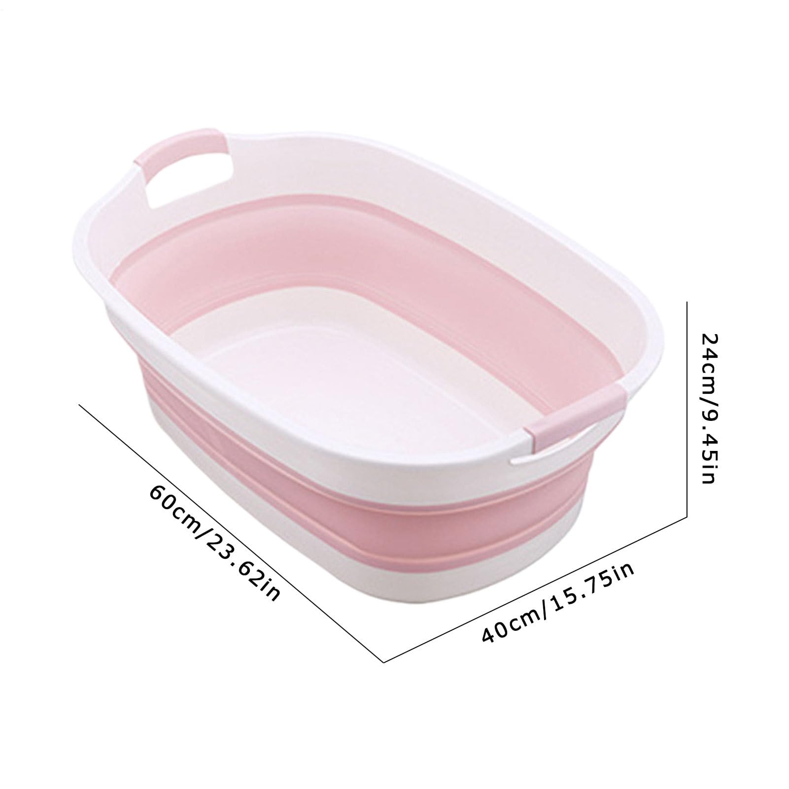 Vaschetta Bagnetto Neonato Vasca Lavabile Portatile Pieghevole E Retrattile