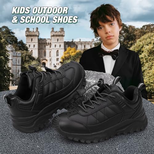 Chaussures d'école mi-mollet UOVO chaussures de randonnée garçons imperméables 36 - 5
