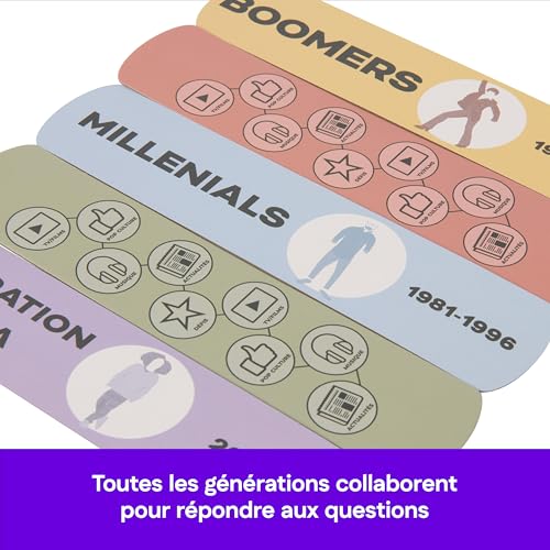 Jeu de culture générale Spin Master Games Questions de Générations - vue 8