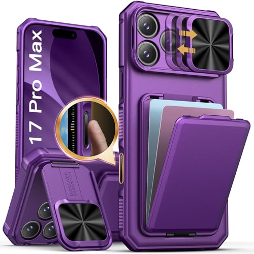 Image of SSLOTSCASE for iPhone 17 Pro Max Case with Camera Control Button, Purple