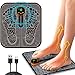 EMS Foot Massager,Folding Portable Feet Massage Machine,8 Modes 18 Intensities Relax Muscles,Electronic Muscle Stimulatior Massage Mat