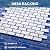 Pool Tile Glass Mosaic Backsplash Blue 12 Inch 5 sq.ft.