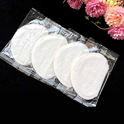 Milageto Almofada de Não Tecido para Axilas de 40 Peças, Absorvente