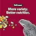 ZuPreem Bundle FruitBlend Flavor Pellets & Sensible Seed for Medium Birds, 2 lb (Pack of 2) - Essential Nutrition & Enriching Variety