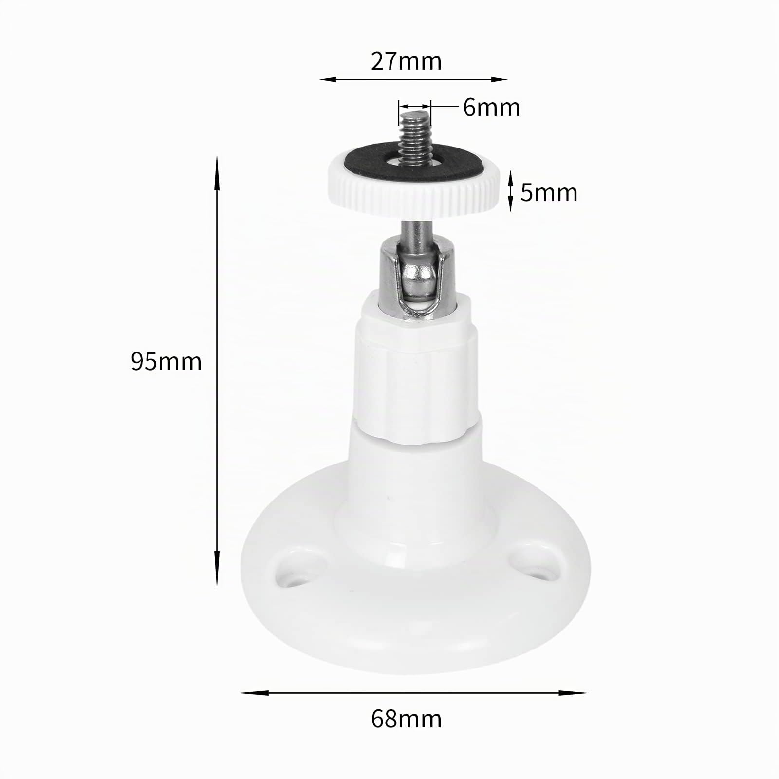 Zimoer 3 Supporto Da Parete Per Telecamere Di Sicurezza Da Interno/esterno, Supporto Da Parete Telecamera -supporto Da Soffitto Staffa Regolabile Per Arlo, Arlo Pro E Altri Modelli Compatibili