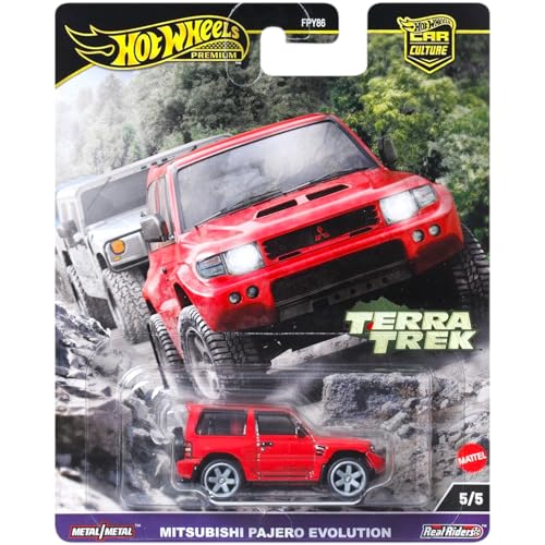 Hot Wheels Terra Trek Off-Road Set 5 Carros Die-Cast miniatura 3