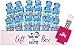 Niro Assortment | PediaSure Immune Support Shake | Strawberry, Vanilla, and Chocolate Flavors | 12 Pack Variety | Niro Neoprene Sleeve Included With Each Order