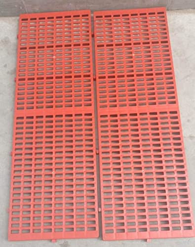 RvPaws Goat Flooring, Dog Flooring Plastic slatted(1st Quality Plastic Mat) Size: 1x3 Feet - Good to use in Goat Farming and Dog Kennel (Set of 2) Colour May Vary (B09J294N53) Amazon Price History, Amazon Price Tracker