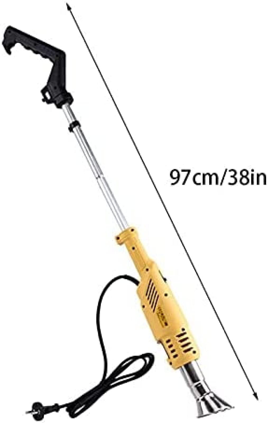 Désherbeur Thermique Électrique 2000W Désherbeur À Air Chaud Flamme D'herbe/brûleur De Mauvaises Herbes D'outils De Jardin,YUYANAIAI