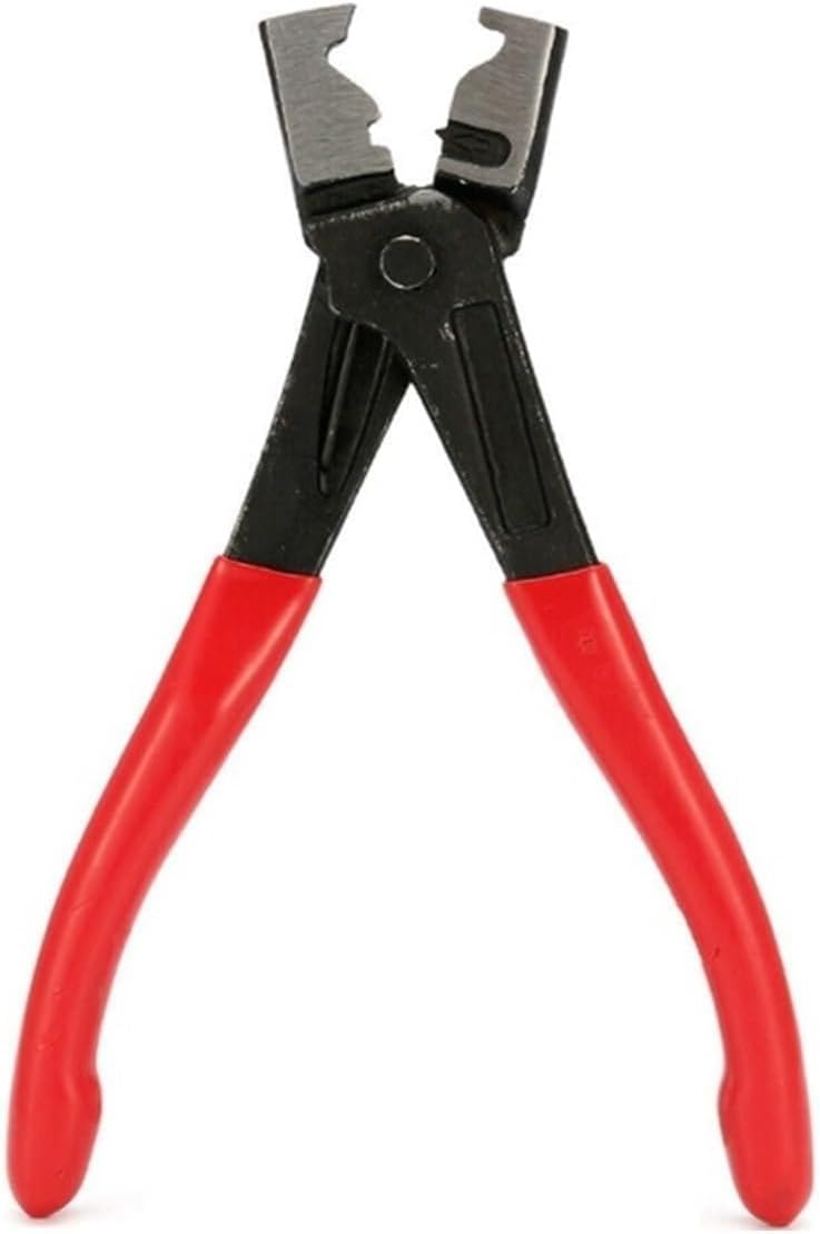 130pcs Single Ear Stepless Hose Clamps and 1PC Hose Clip Clamp Pliers 7-21mm 304 Stainless Steel Hose Clamps Cinch Clamp Rings(130pcs Clamps)