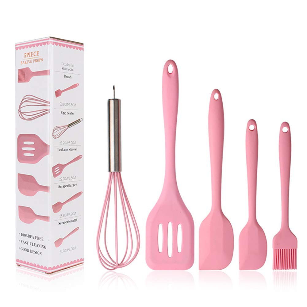 Uuty Silicone Kitchen Utensils Set Pink Buy Online In Botswana At Desertcart