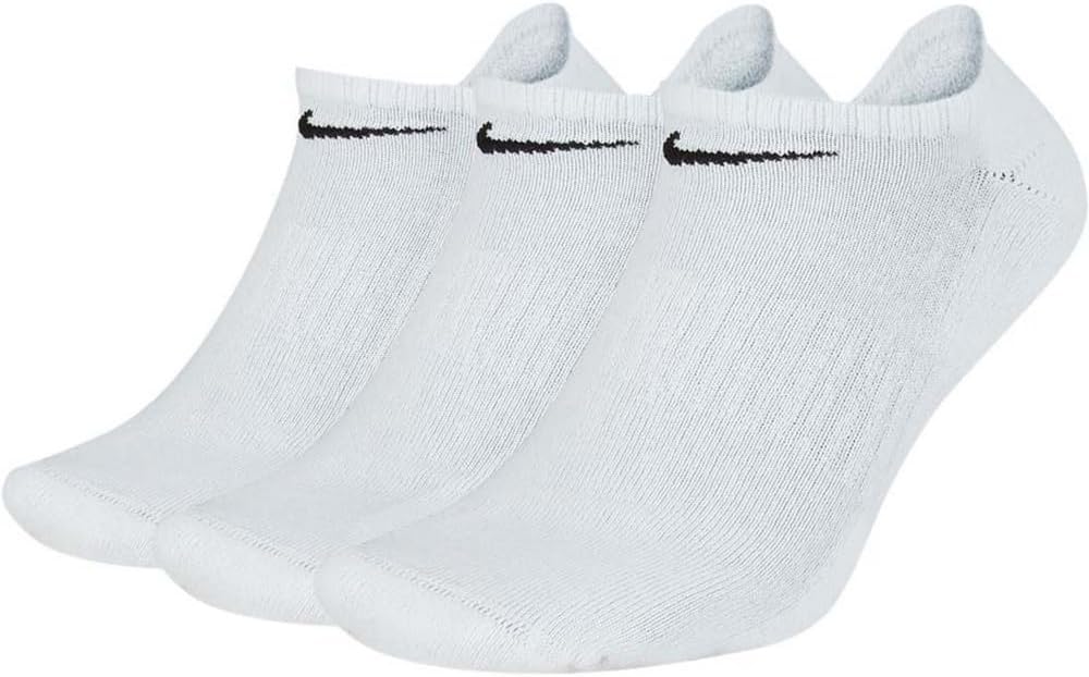 Everyday Cushioned No-Show Athletic Training Casual Socks - 3 Pack