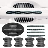 JULOPO Car Door Handle Door Cup Reflective Sticker car Door Protection to Prevent Scratches and coll